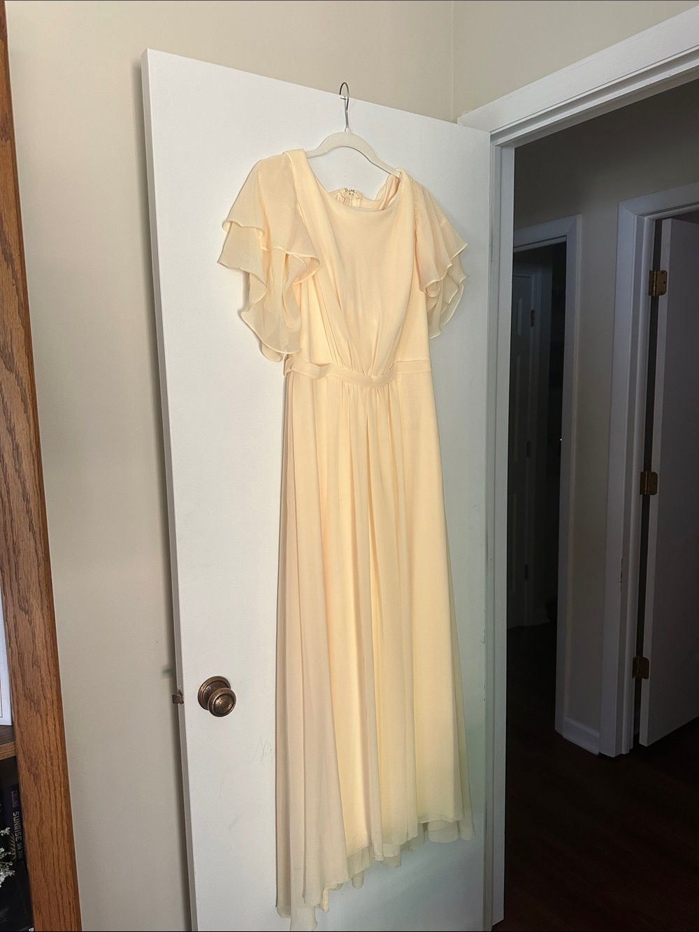 Kennedy Blue Butter Yellow Bridesmaids Dress Size 6